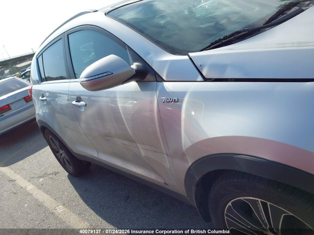 40079137 :رقم المزاد ، KNDPCCA22C7278577 vin ، 2012 Kia Sportage Ex مزاد بيع