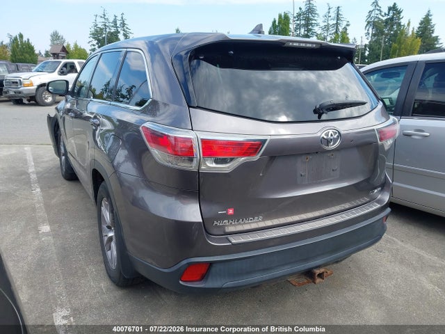 Toyota Highlander Le/le Plus 2014 5TDBKRFH2ES065649 Image 3