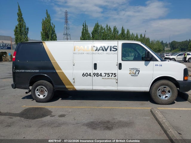 Aukcja sprzedaży 2008 Gmc Savana Work Van, vin: 1GTGG29C881913520, numer aukcji: 40079147