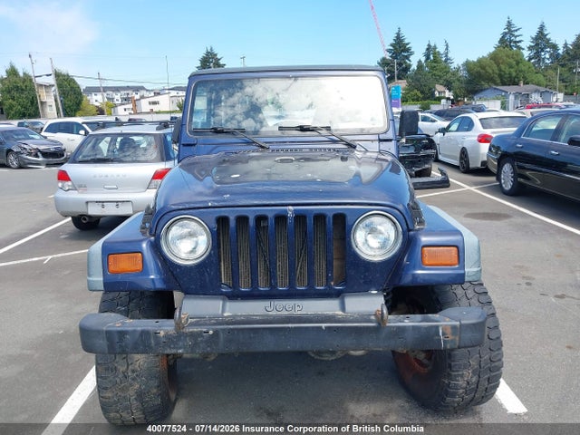 Aukcja sprzedaży 1997 Jeep Wrangler / Tj Sport, vin: 1J4FY19S4VP486379, numer aukcji: 40077524