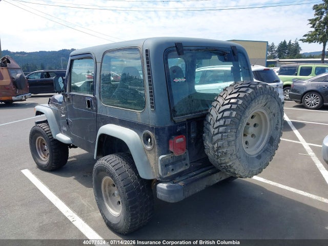 Aukcja sprzedaży 1997 Jeep Wrangler / Tj Sport, vin: 1J4FY19S4VP486379, numer aukcji: 40077524
