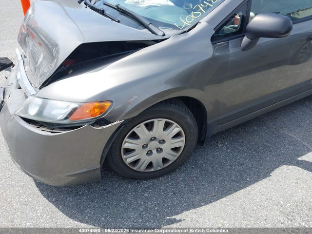 40074890 :رقم المزاد ، 2HGFA16347H001240 vin ، 2007 Honda Civic Dx مزاد بيع