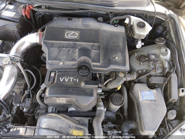 Aukcja sprzedaży 2002 Lexus Is 300 300, vin: JTHBD192720057126, numer aukcji: 40071447