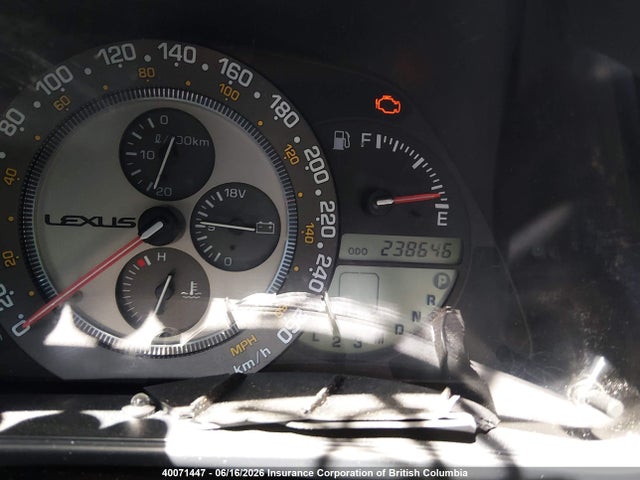 Aukcja sprzedaży 2002 Lexus Is 300 300, vin: JTHBD192720057126, numer aukcji: 40071447
