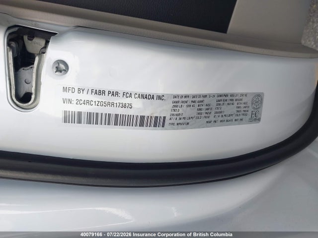 Chrysler Grand Caravan Sxt 2024 2C4RC1ZG5RR173875 Image 9