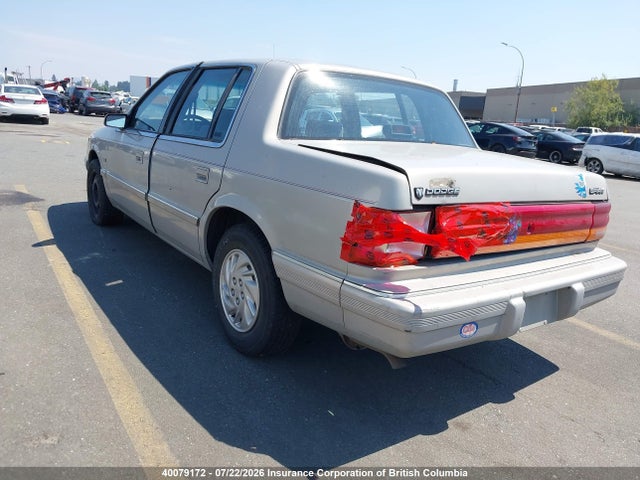 Продажа на аукционе авто 1995 Dodge Spirit, vin: 1B3XA4633SF560584, номер лота: 40079172