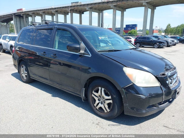 2005 Honda Odyssey Exl მანქანა იყიდება აუქციონზე, vin: 5FNRL38715B509265, აუქციონის ნომერი: 40079189