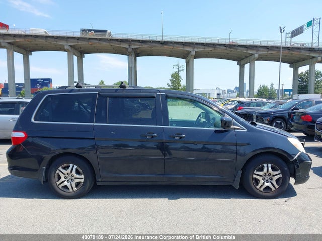 2005 Honda Odyssey Exl მანქანა იყიდება აუქციონზე, vin: 5FNRL38715B509265, აუქციონის ნომერი: 40079189