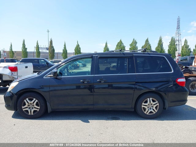 2005 Honda Odyssey Exl მანქანა იყიდება აუქციონზე, vin: 5FNRL38715B509265, აუქციონის ნომერი: 40079189