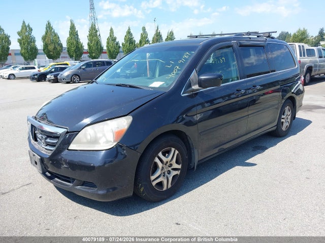 2005 Honda Odyssey Exl მანქანა იყიდება აუქციონზე, vin: 5FNRL38715B509265, აუქციონის ნომერი: 40079189