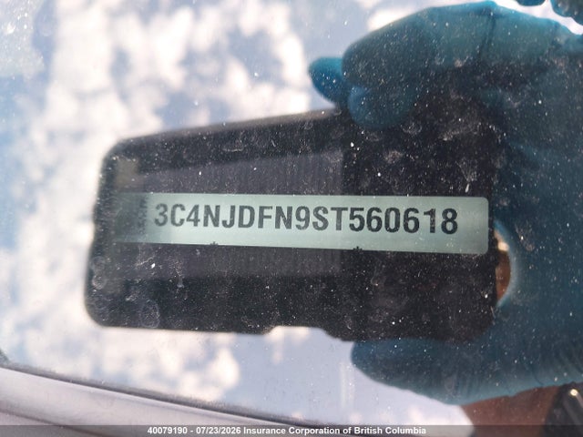 40079190 :رقم المزاد ، 3C4NJDFN9ST560618 vin ، 2025 Jeep Compass Latitude Lux مزاد بيع