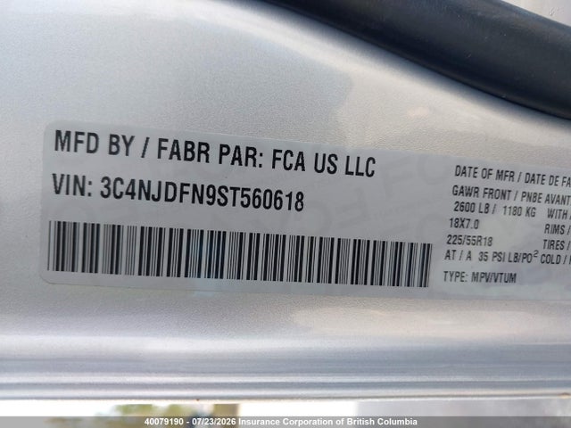 Jeep Compass Latitude Lux 2025 3C4NJDFN9ST560618 Image 9