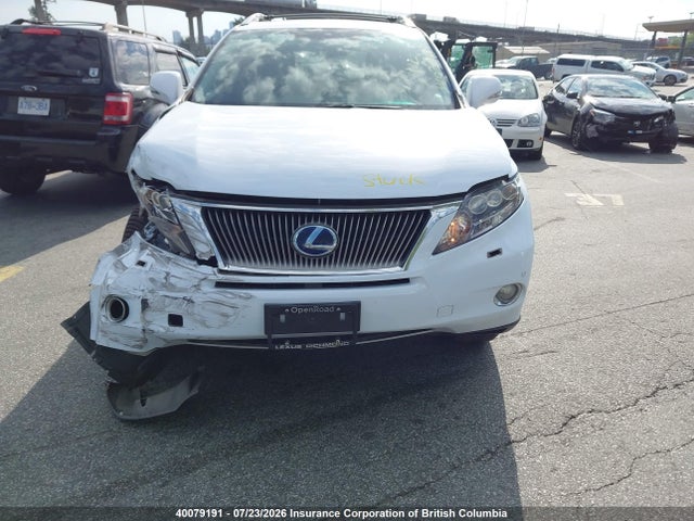 Aukcja sprzedaży 2010 Lexus Rx 450, vin: JTJBC1BA7A2020163, numer aukcji: 40079191