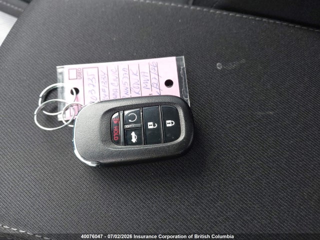 40076047 :رقم المزاد ، 2HGFE2F23NH117754 vin ، 2022 Honda Civic Lx مزاد بيع