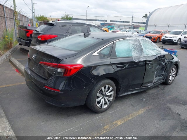 40076047 :رقم المزاد ، 2HGFE2F23NH117754 vin ، 2022 Honda Civic Lx مزاد بيع