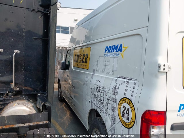 40079203 :رقم المزاد ، 1N6AF0LY3JN808980 vin ، 2018 Nissan Nv Cargo Nv2500 Hd S V8/sv V8 مزاد بيع