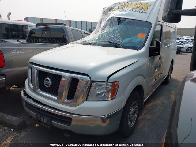 40079203 :رقم المزاد ، 1N6AF0LY3JN808980 vin ، 2018 Nissan Nv Cargo Nv2500 Hd S V8/sv V8 مزاد بيع