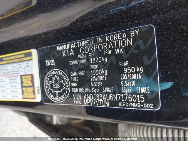 KIA Soul 2022 KNDJ33AU6N7176015 Image 9