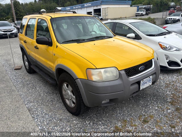 40079213 :رقم المزاد ، 1FMYU04131KF55181 vin ، 2001 Ford Escape Xlt مزاد بيع