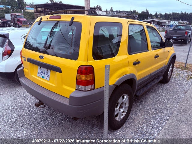 Продажа на аукционе авто 2001 Ford Escape Xlt, vin: 1FMYU04131KF55181, номер лота: 40079213