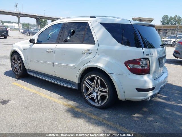 2009 Mercedes-benz Ml 63 Amg 4matic მანქანა იყიდება აუქციონზე, vin: 4JGBB77E29A491008, აუქციონის ნომერი: 40079216