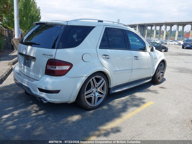 2009 Mercedes-benz Ml 63 Amg 4matic მანქანა იყიდება აუქციონზე, vin: 4JGBB77E29A491008, აუქციონის ნომერი: 40079216