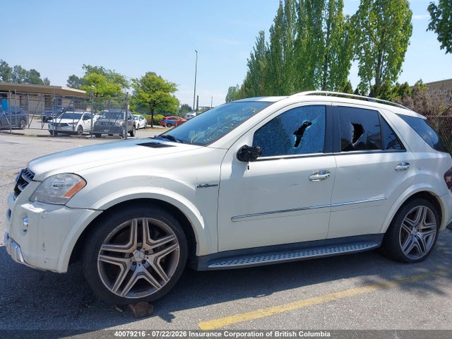 2009 Mercedes-benz Ml 63 Amg 4matic მანქანა იყიდება აუქციონზე, vin: 4JGBB77E29A491008, აუქციონის ნომერი: 40079216