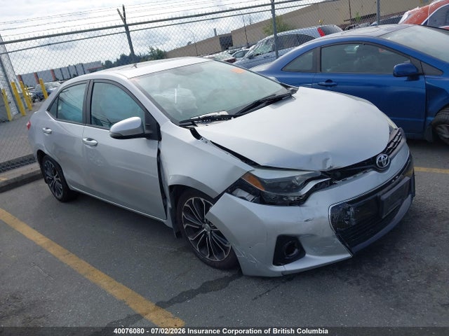 Продажа на аукционе авто 2015 Toyota Corolla L/le/le Pls/prm/s/s Pls, vin: 2T1BURHE8FC437261, номер лота: 40076080