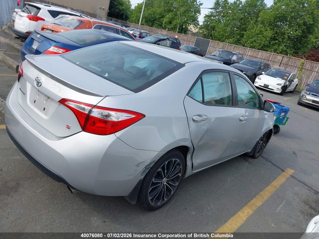 40076080 :رقم المزاد ، 2T1BURHE8FC437261 vin ، 2015 Toyota Corolla L/le/le Pls/prm/s/s Pls مزاد بيع