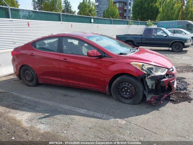 40079224 :رقم المزاد ، 5NPDH4AE4DH383591 vin ، 2013 Hyundai Elantra Gls/limited مزاد بيع