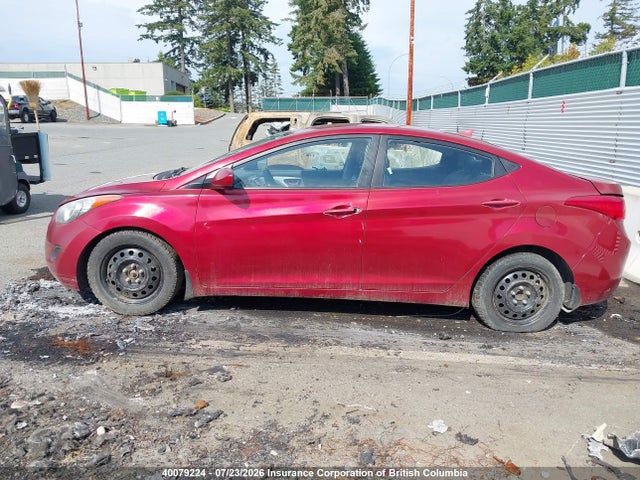 40079224 :رقم المزاد ، 5NPDH4AE4DH383591 vin ، 2013 Hyundai Elantra Gls/limited مزاد بيع