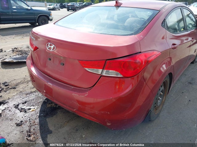 40079224 :رقم المزاد ، 5NPDH4AE4DH383591 vin ، 2013 Hyundai Elantra Gls/limited مزاد بيع