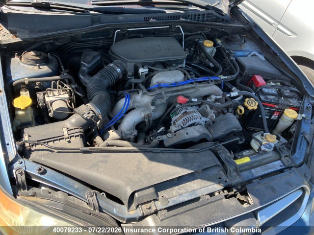 40079233 :رقم المزاد ، 4S3BL616967215415 vin ، 2006 Subaru Legacy 2.5i مزاد بيع