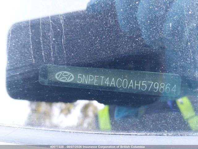 Aukcja sprzedaży 2010 Hyundai Sonata Gl W/sport Pkg, vin: 5NPET4AC0AH579864, numer aukcji: 40077228