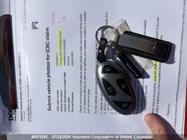 Hyundai Kona 2025 KM8HDCA31SU203987 Image 14