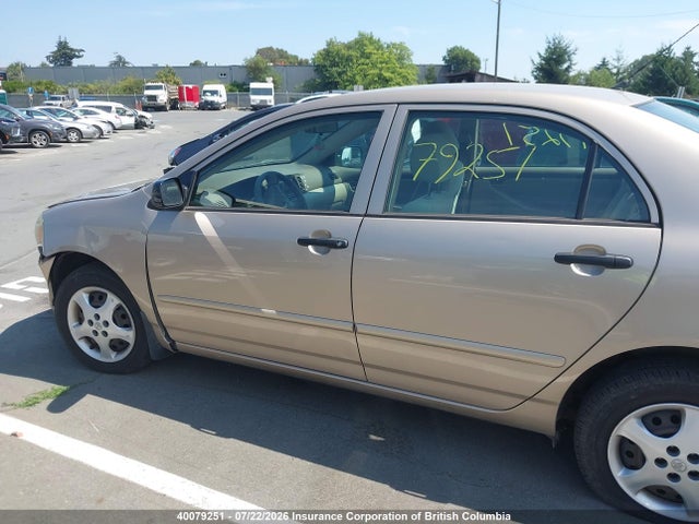 Продаж на аукціоні авто 2005 Toyota Corolla Ce/le/s, vin: 2T1BR32E55C856299, номер лоту: 40079251
