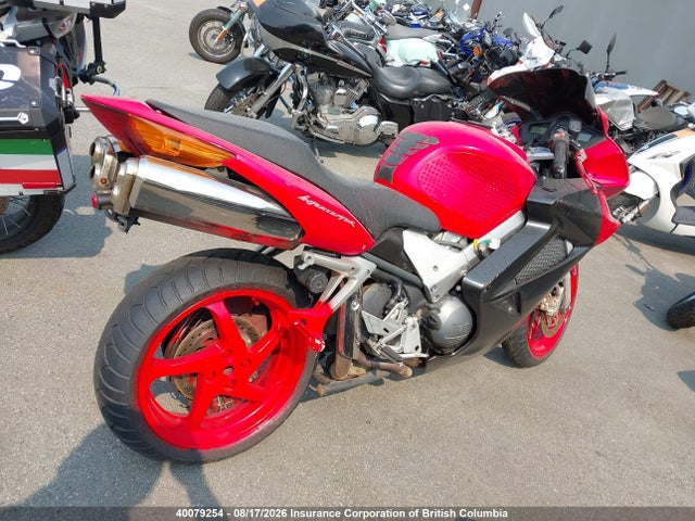 40079254 :رقم المزاد ، JH2RC46564M600097 vin ، 2004 Honda Vfr800 F1 مزاد بيع