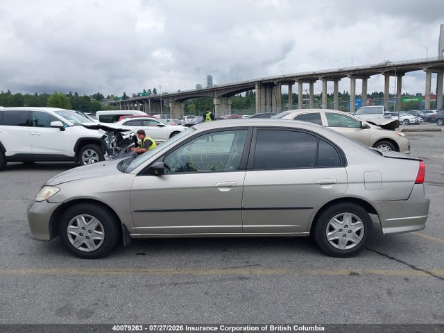 Продажа на аукционе авто 2004 Honda Civic, vin: 2HGES16434H905741, номер лота: 40079263