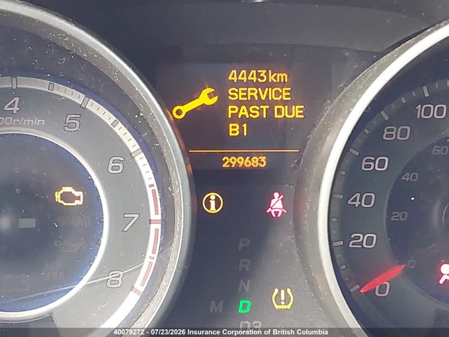 40079272 :رقم المزاد ، 2HNYD28228H004819 vin ، 2008 Acura Mdx مزاد بيع