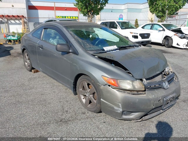 40079287 :رقم المزاد ، 2HGFG12346H002651 vin ، 2006 Honda Civic مزاد بيع
