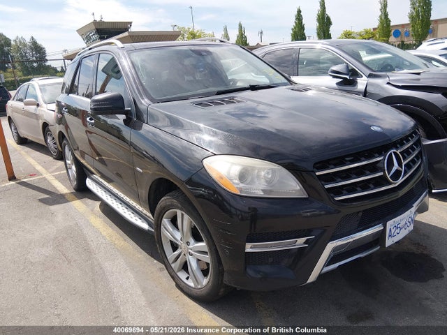 Aukcja sprzedaży 2012 Mercedes-benz Ml 350 Bluetec, vin: 4JGDA2EB1CA002080, numer aukcji: 40069694