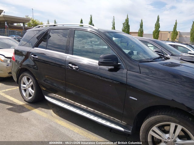 Продаж на аукціоні авто 2012 Mercedes-benz Ml 350 Bluetec, vin: 4JGDA2EB1CA002080, номер лоту: 40069694
