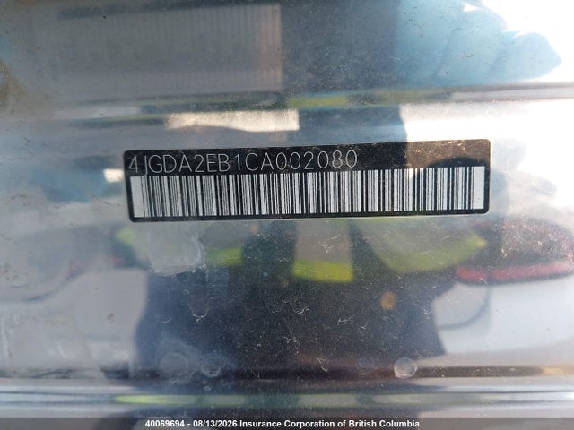 Продаж на аукціоні авто 2012 Mercedes-benz Ml 350 Bluetec, vin: 4JGDA2EB1CA002080, номер лоту: 40069694