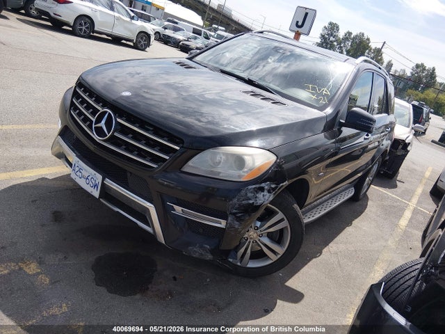 Продаж на аукціоні авто 2012 Mercedes-benz Ml 350 Bluetec, vin: 4JGDA2EB1CA002080, номер лоту: 40069694