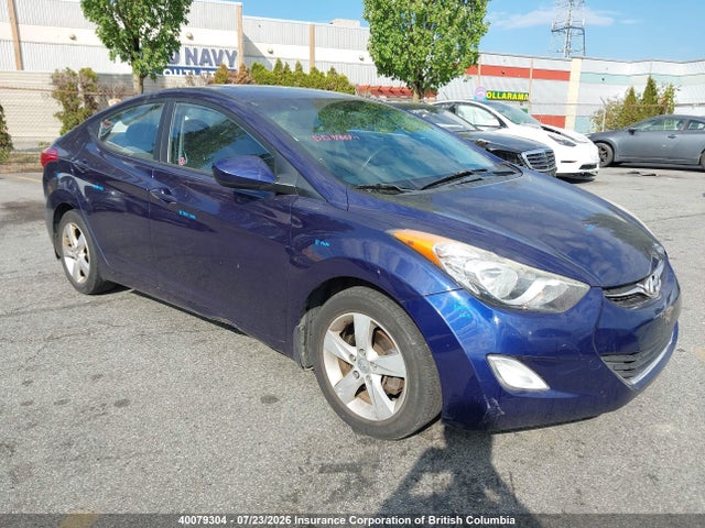 Aukcja sprzedaży 2013 Hyundai Elantra Gls/limited, vin: 5NPDH4AE8DH160325, numer aukcji: 40079304