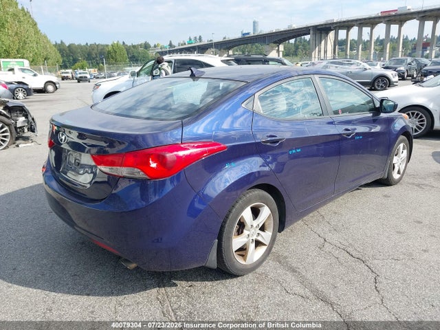 40079304 :رقم المزاد ، 5NPDH4AE8DH160325 vin ، 2013 Hyundai Elantra Gls/limited مزاد بيع