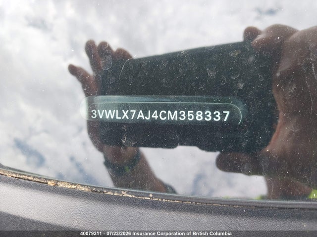 Продажа на аукционе авто 2012 Volkswagen Jetta, vin: 3VWLX7AJ4CM358337, номер лота: 40079311