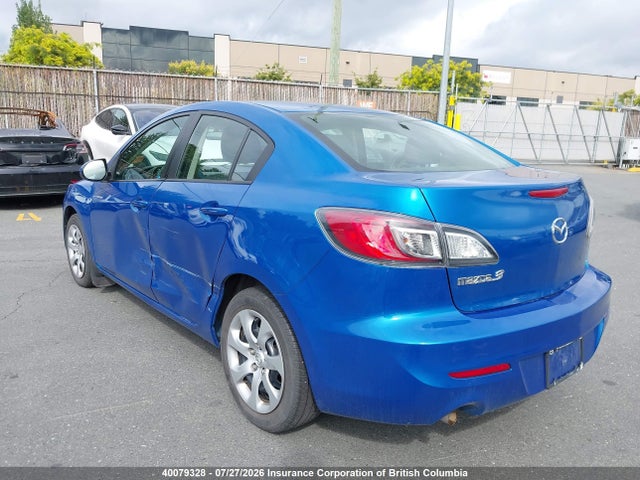 Aukcja sprzedaży 2013 Mazda 3 I, vin: JM1BL1UF7D1827983, numer aukcji: 40079328