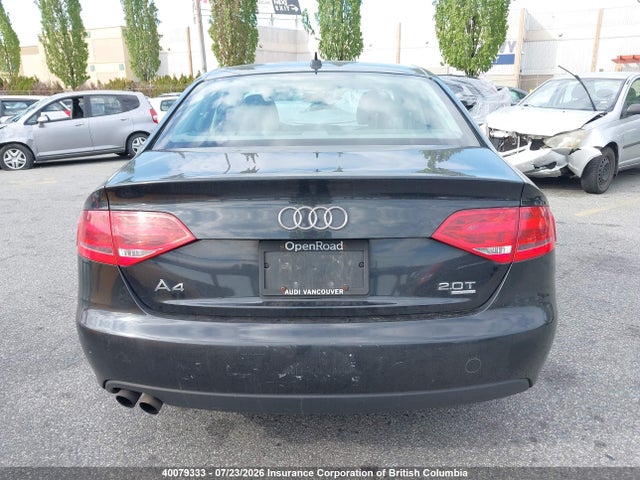 2009 Audi A4 მანქანა იყიდება აუქციონზე, vin: WAULF68K09N024669, აუქციონის ნომერი: 40079333