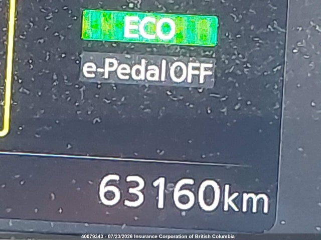 40079343 :رقم المزاد ، 1N4CZ1DV2PC550362 vin ، 2023 Nissan Leaf مزاد بيع